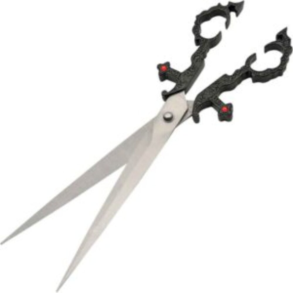 Black Renaissance Scissors- Fantasy Novelty